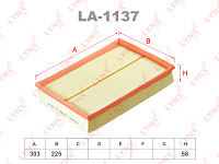 Фильтр воздушный  3.0D/3.6D/2.7D (LA1137, PHE000112), LYNX