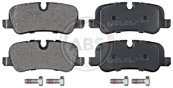 Колодки торм задние D4/RR/RRS 10-11 LRD4 12- (37500, LR055455, LR032377, LR021316, LR015519), ABS