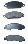 Колодки D1363/D1367, передние, дисковые,  SANGSIN (SP1561, GP1561, 22742382, 25910432, 25910430)