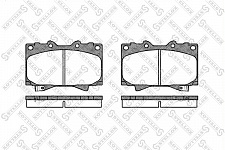 Колодки торм передние LC100 105 LX470 (718004SX, PF1411, 04465-60230, D2177M), STELLOX
