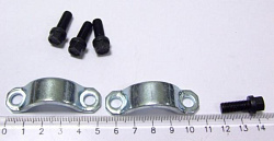 Ремнабор хвостовика (2 скобы + 4 болта),  MOOG (43710, 43-710=J3240553 (2)+j4006928 (4))