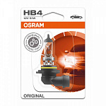 Лампочка, H9006 / HB4,  51W, в блистере, галогенная, ближний, (P22d), OSRAM (900601B, 9006)