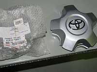 Колпачок колесного диска Тип H LC100 05- (42603-60670,42603-60671) зауженный прямые лепестки, TOYOTA