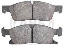 Колодки передние D1455, (GCh 2011~),  ABS (37878, P37017, PGD1455C, 68052369AA, 68052370AB)