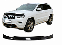 Дефлектор передний, на капот, (GCh 11~), Black, with Molded Jeep Logo, SDS EXCLUSIVE (2207)