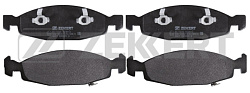 Колодки передние  D790, (GCh 9902), "Continental Teves", ZEKKERT (BS1276, ELT790, 05018592AB)