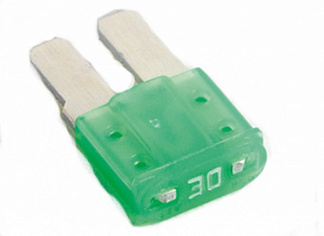 Предохранитель, Micro, 30A, зеленый, MOPAR (68100748AB, 68100748AA)